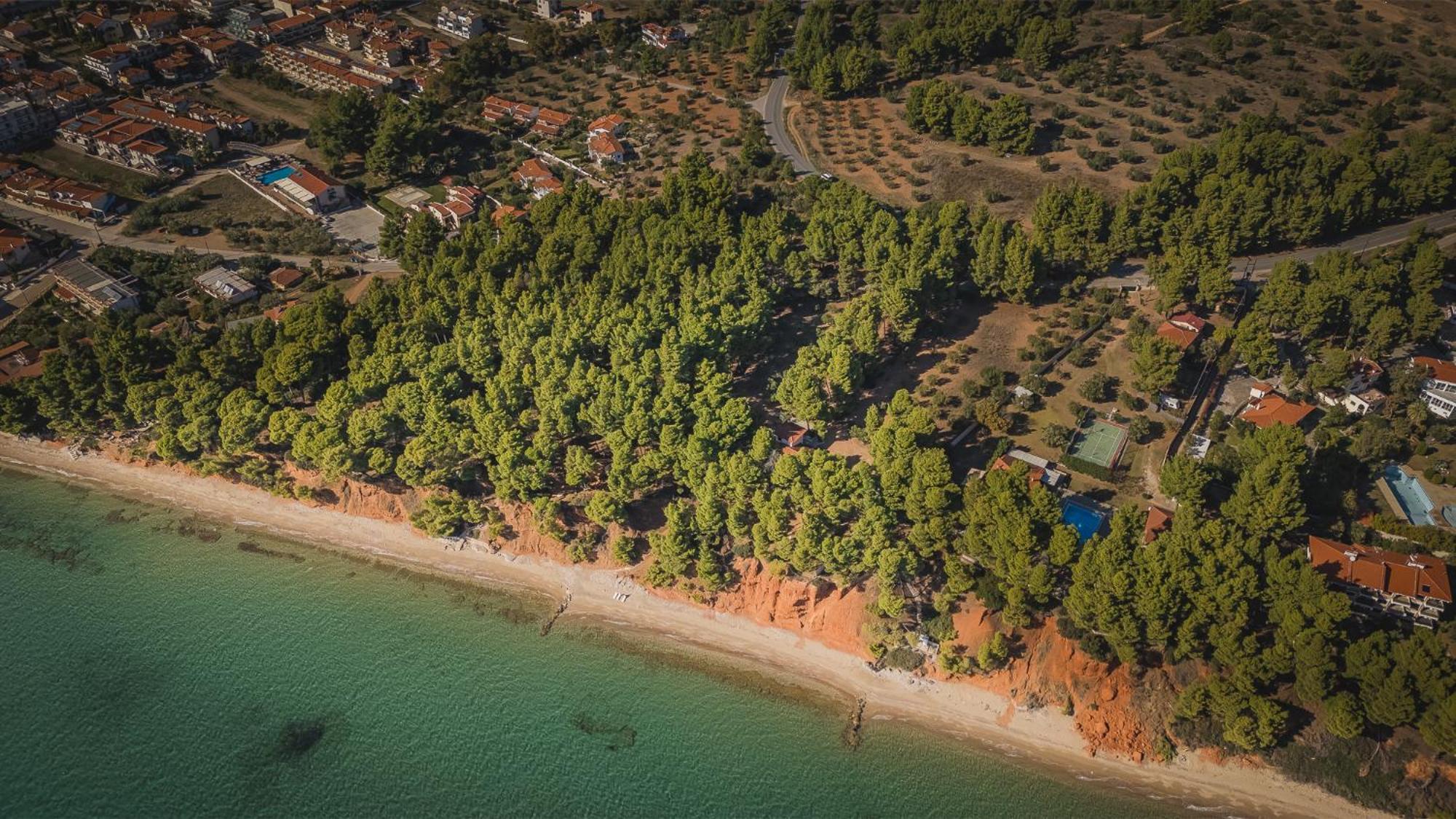 Squirrel Beach Front Villa, Metamorfosi Metamorfosi (Sithonia) Exterior foto