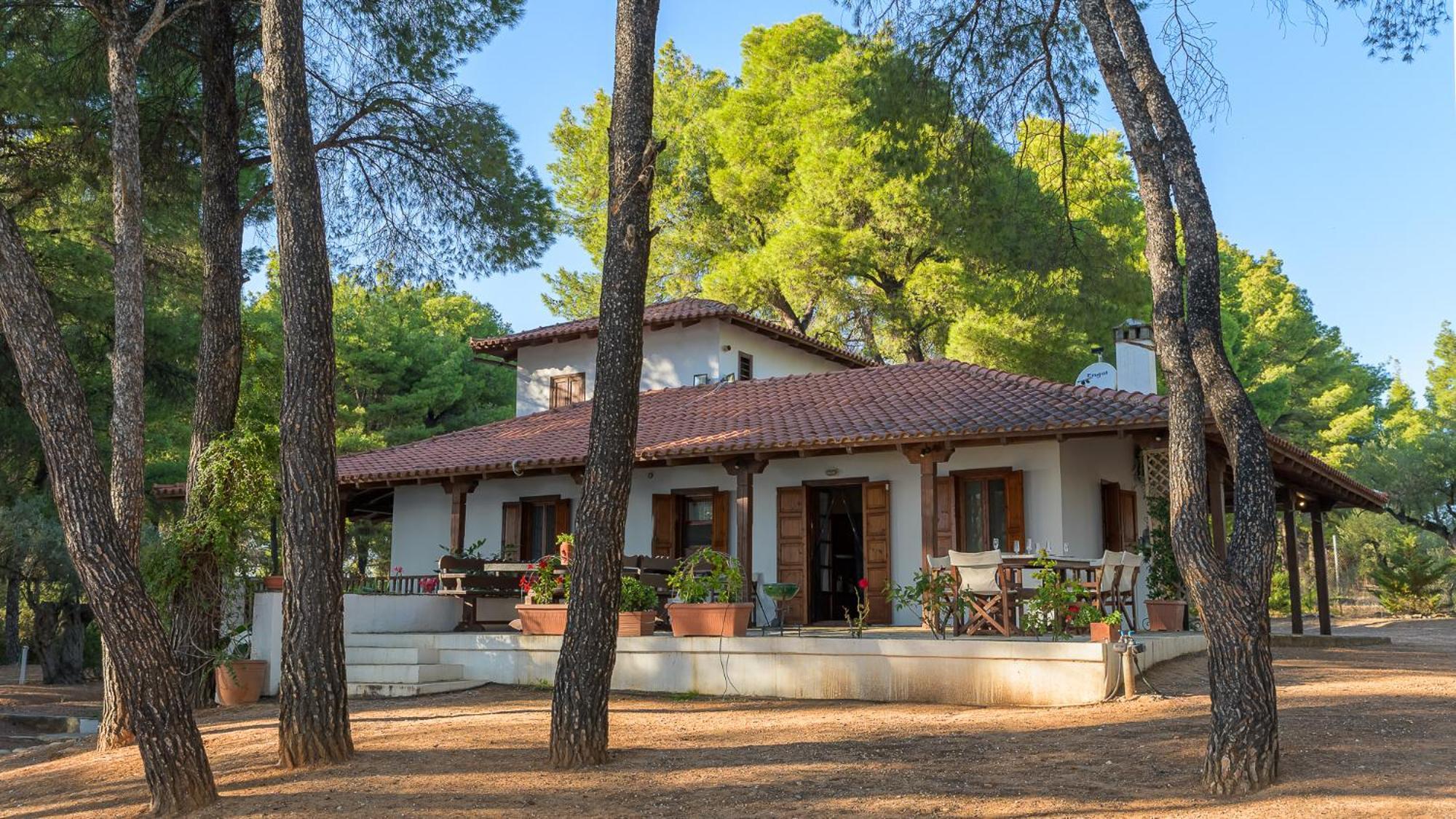 Squirrel Beach Front Villa, Metamorfosi Metamorfosi (Sithonia) Exterior foto