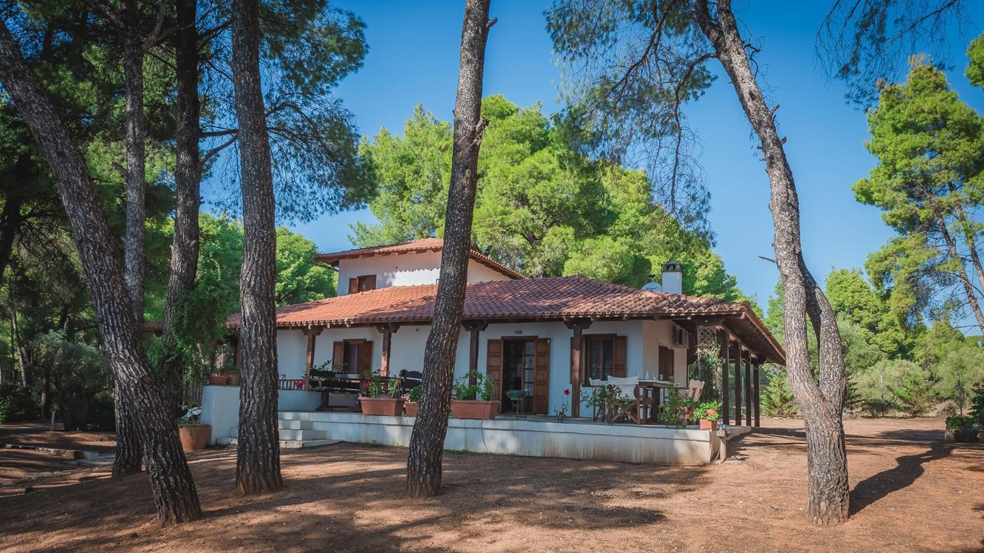 Squirrel Beach Front Villa, Metamorfosi Metamorfosi (Sithonia) Exterior foto