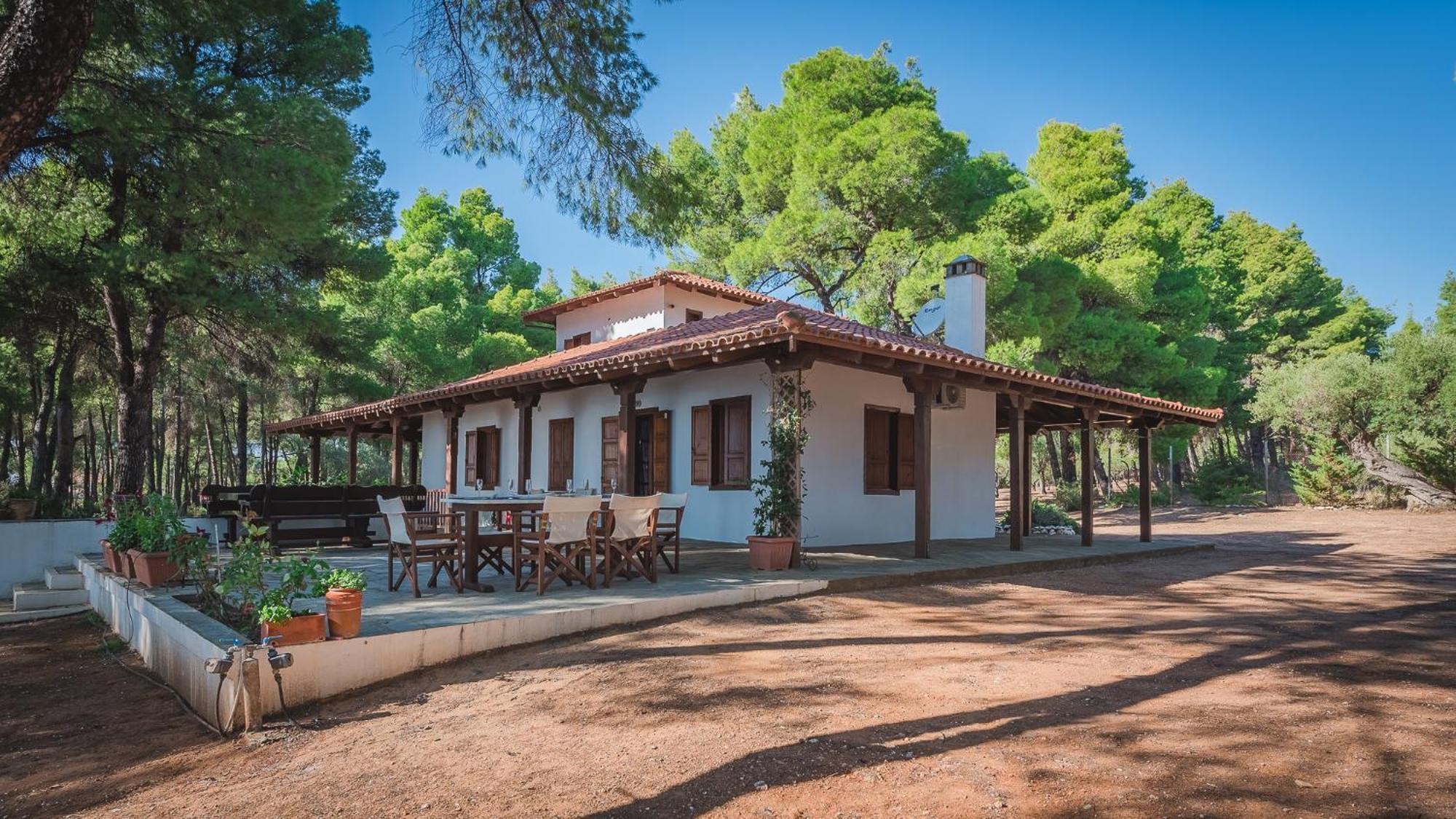 Squirrel Beach Front Villa, Metamorfosi Metamorfosi (Sithonia) Exterior foto