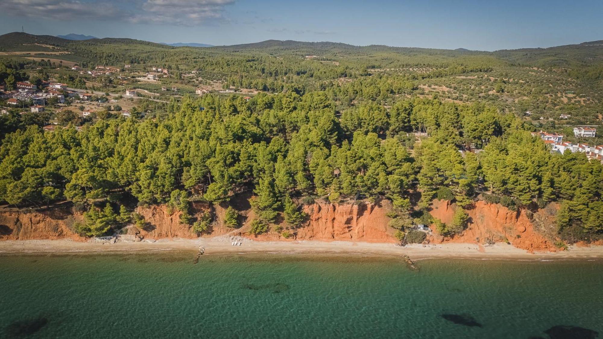 Squirrel Beach Front Villa, Metamorfosi Metamorfosi (Sithonia) Exterior foto
