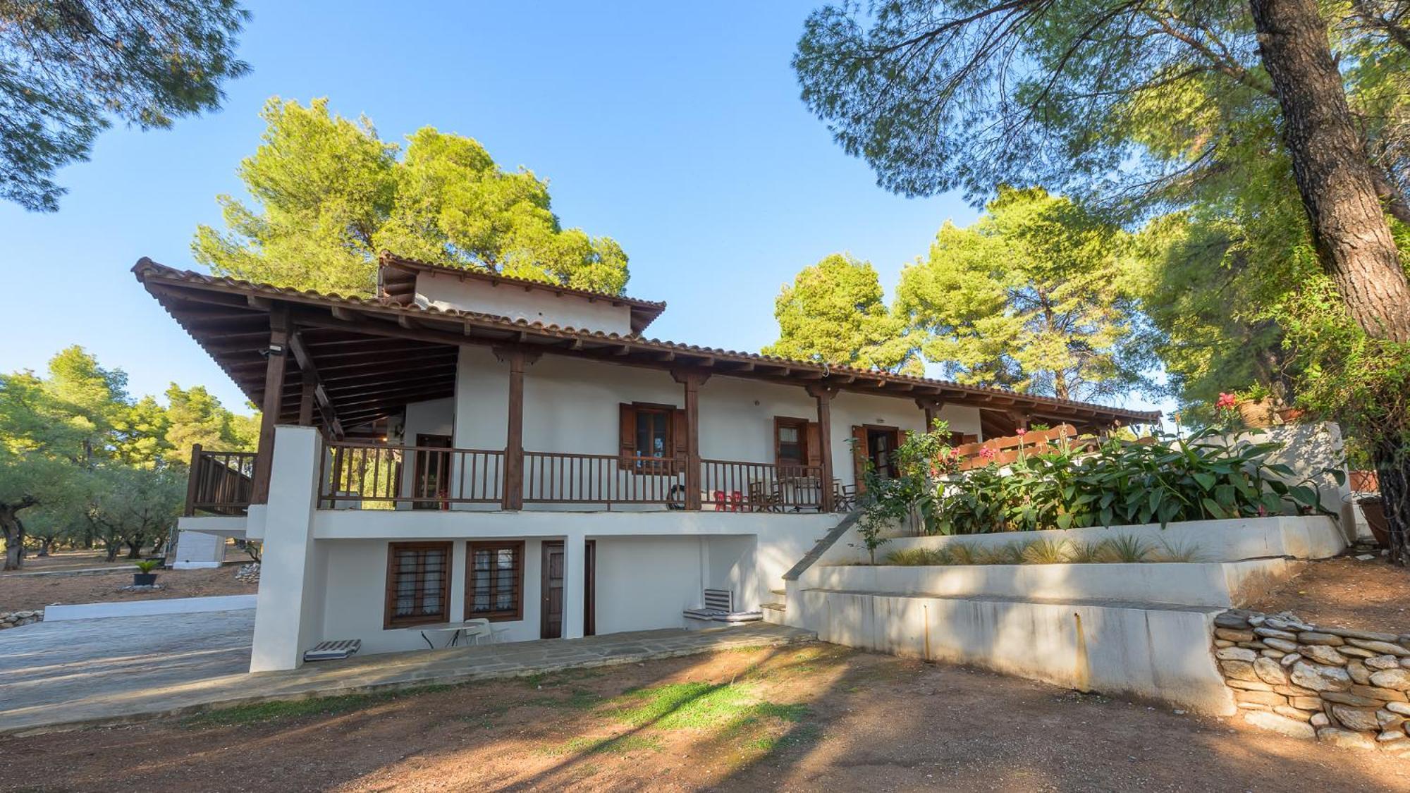 Squirrel Beach Front Villa, Metamorfosi Metamorfosi (Sithonia) Exterior foto