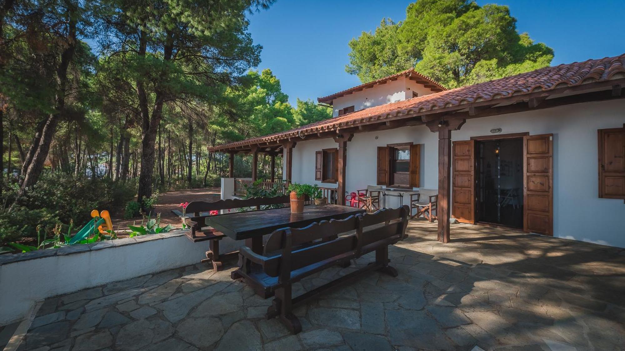 Squirrel Beach Front Villa, Metamorfosi Metamorfosi (Sithonia) Exterior foto