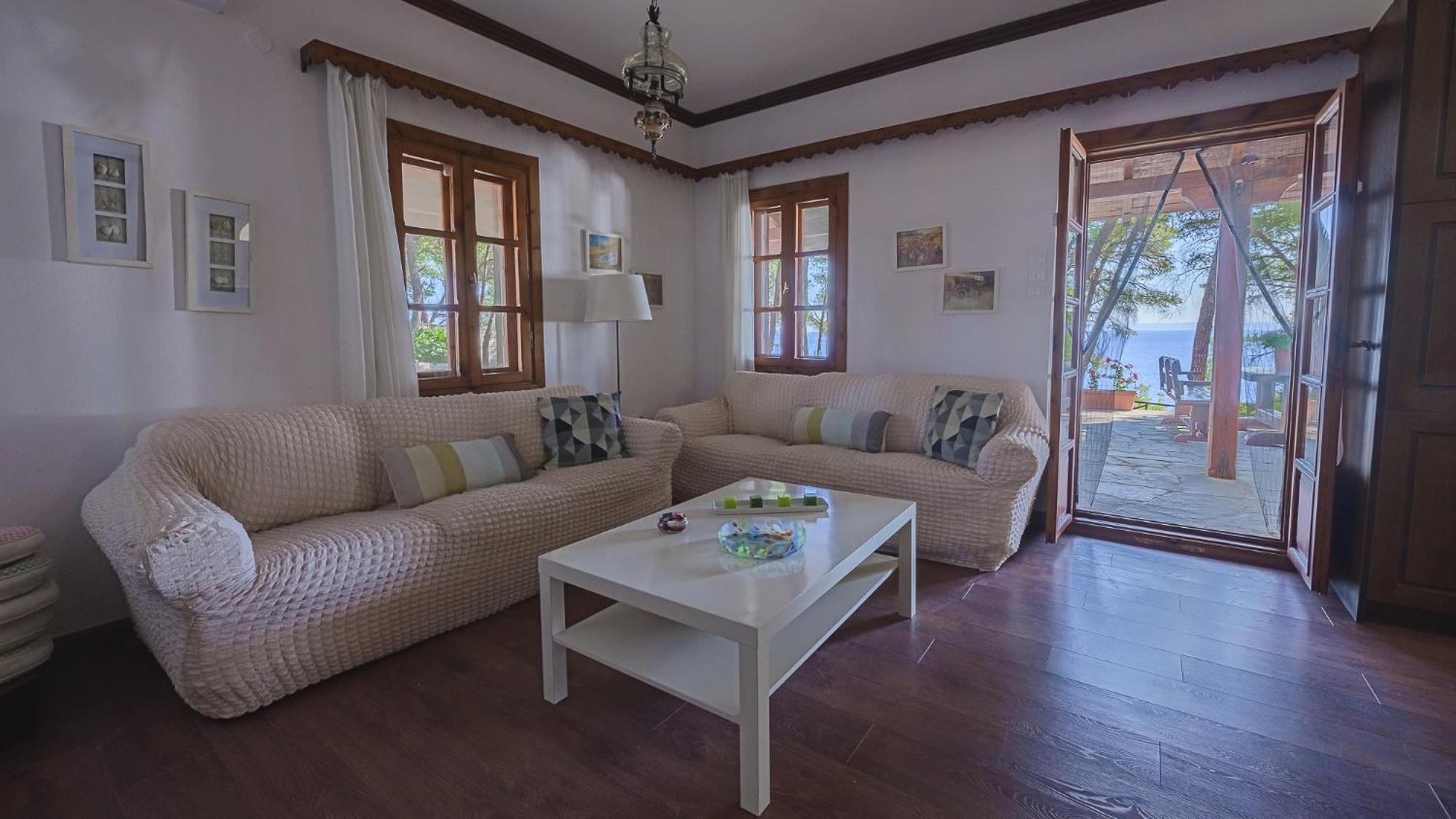 Squirrel Beach Front Villa, Metamorfosi Metamorfosi (Sithonia) Exterior foto